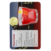 Rezept für Negroni-Cocktail Magnet (Vertikal)