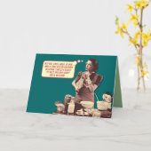 Rezept für Sleepytime Cake Karte (Gelbe Blume)