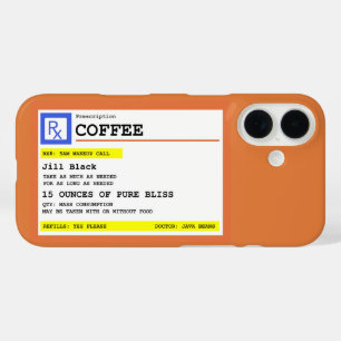 Rezept Kaffee Funny Personalisiert iPhone 16 Hülle