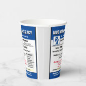 Rezept-Kaffee Pappbecher (Rechts)