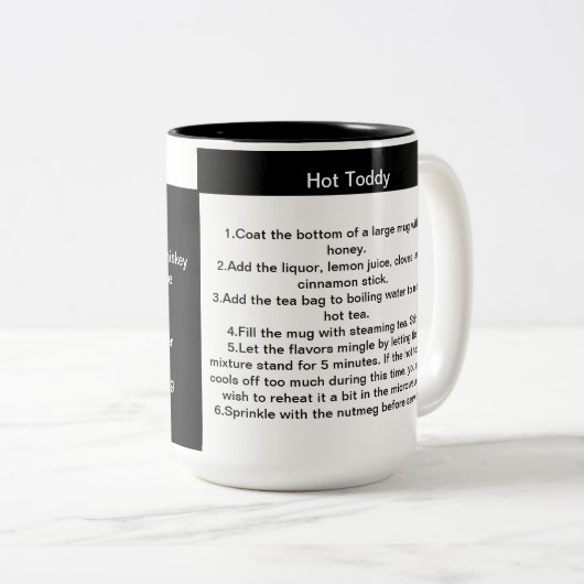 Rezept Kaffee Tasse (VorderseiteRechts)