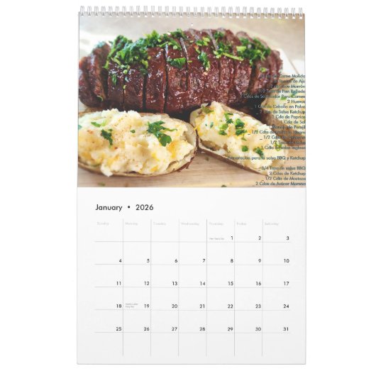 Rezept Kalender (Jan 2026)