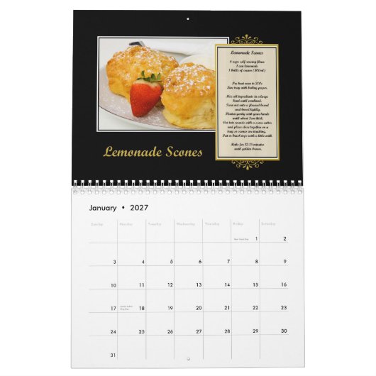 Rezept-Kalender 2012 Kalender (Jan 2027)