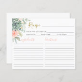 Rezept-Karte (Vorne/Hinten)