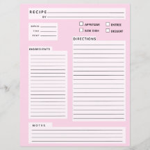 Rezept-Karte