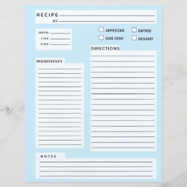 Rezept-Karte