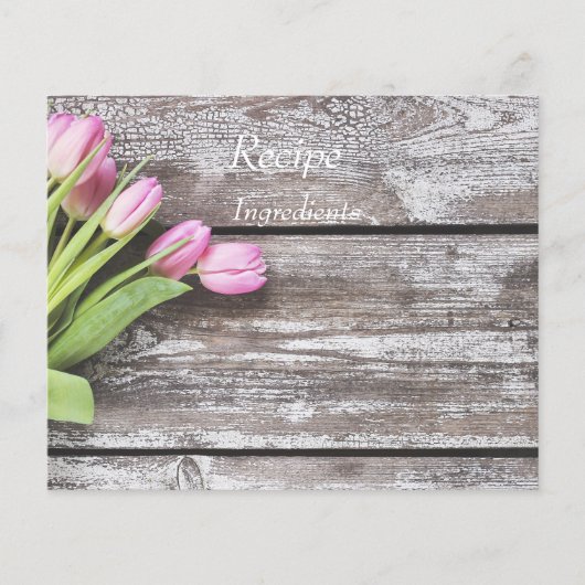 Rezept-Karte (Vorderseite)