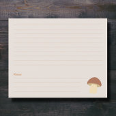 Rezept-Karte für das Brautparty Wreath & Fall