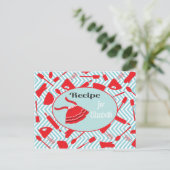 Rezept-Karte für Elizabeth Custom Postkarte (Stehend Vorderseite)