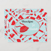 Rezept-Karte für Elizabeth Custom Postkarte (Vorne/Hinten)