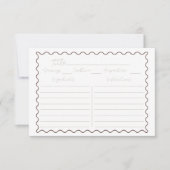 Rezept-Karte für Herbst-Rezepte (Vorderseite)