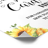 Rezept-Karte hier Brautparty-Zeichen verlassen Poster (Ecke)