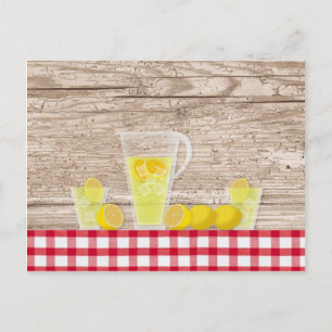 Rezept Karte Lemonade