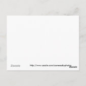 Rezept-Karte Postkarte (Rückseite)