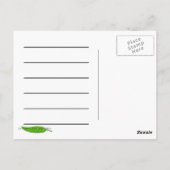 Rezept-Karte Postkarte (Rückseite)