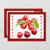 Rezept-Karte Postkarte (Vorne/Hinten)