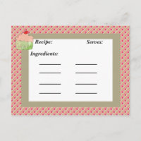 Rezept-Karte