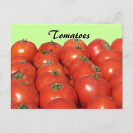 Rezept-Karte - Tomaten Postkarte