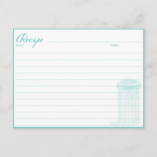 Rezept Karten Brautparty Geschenk für Braut zu sei