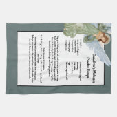 Rezept Keepake Frohe Weihnachts-Engel-Cookies Geschirrtuch (Horizontal)