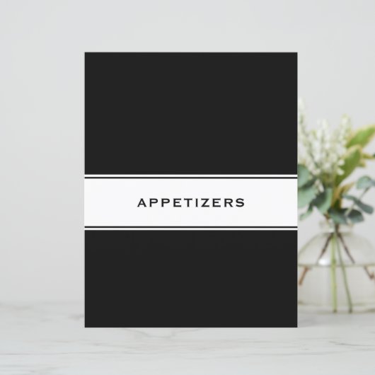 Rezept-Kochbuch-Division | Appetithappen (Stehend Vorderseite)