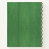 Rezept Kochbuch Koch mit Monogramm rustikale Küche Notizblock (Rückseite)