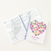 Rezept Kochbuch & Kuchen Notizblock (Innenseite)