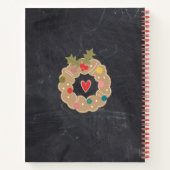 Rezept Kochbuch Niedlich Lebkuchen Rustikales Halb Notizblock (Rückseite)