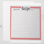 Rezept Letterhead (Vorne/Hinten)