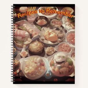 Rezept Notebook, für Rezepte, die es wert sind, si Notizblock