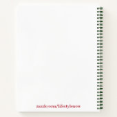 Rezept-Notebook - Gluten, Veggie + Vegane Desserts Notizblock (Rückseite)