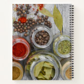 Rezept-Notebook mit Seasoning Notizblock (Rückseite)