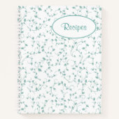 Rezept-Notebook Notizblock (Vorderseite)
