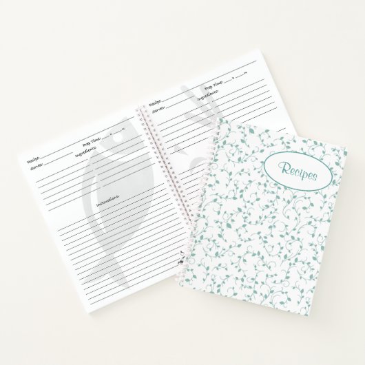 Rezept-Notebook Notizblock (Innenseite)