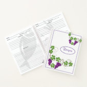 Rezept-Notebook Notizblock (Innenseite)