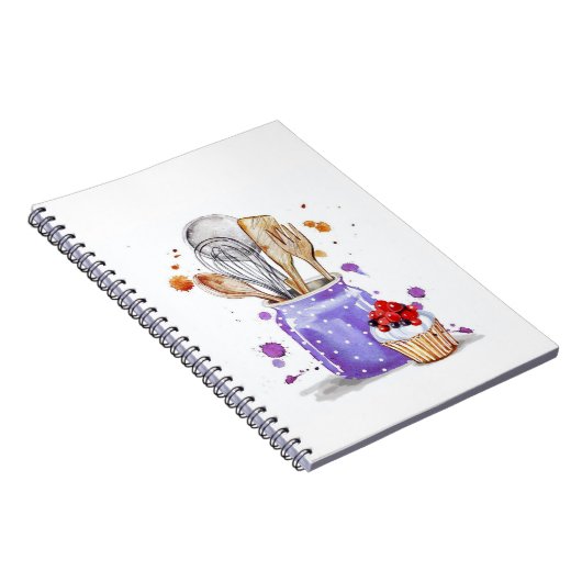 Rezept-Notebook Notizblock (Rechte Seite)