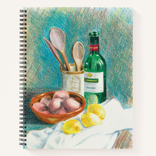 Rezept-Notebook Notizblock (Vorderseite)