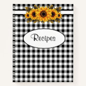 Rezept-Notebook Notizblock (Vorderseite)