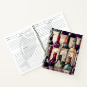 Rezept Notebook-Wine Liebhaber Notizblock (Innenseite)