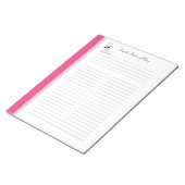 Rezept Notepad mit Küche Kunst für Binder Notizblock (angewinkelt)
