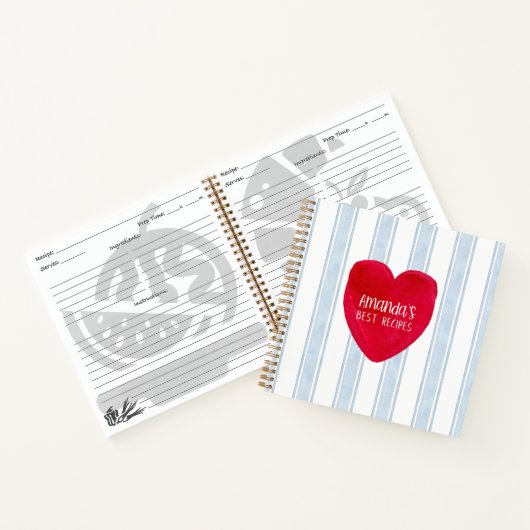 Rezept Notizblock (Innenseite)