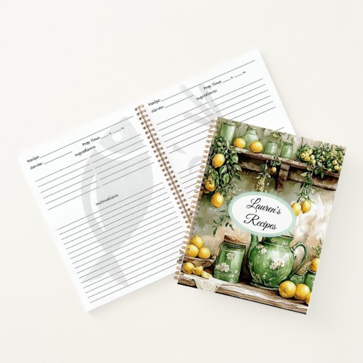 Rezept Notizblock (Innenseite)