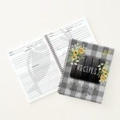 Rezept Organisator Kochbuch Bauernhof Küche rustik Notizblock (Innenseite)