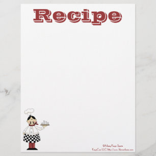 Rezept Papier - Küche Koch - Rezepte