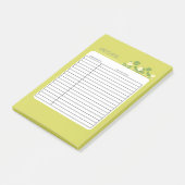 REZEPT POST-IT KLEBEZETTEL (angewinkelt)