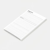 Rezept Post-it Klebezettel (angewinkelt)