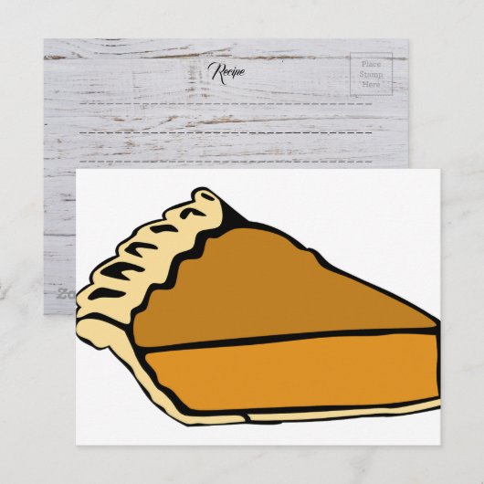 Rezept Postkarte (Vorne/Hinten)