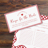 Rezept Request Card for This's Amore Brautparty Begleitkarte