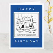 Rezept sagte Stand nach dem Kochen Cartoon Karte (Gelbe Blume)