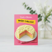 Rezept-Sammlung Postkarte (Stehend Vorderseite)